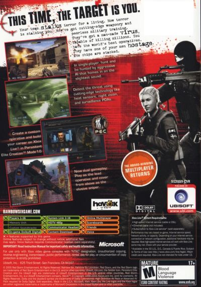 Tom Clancy's - Rainbow Six - Lockdown (USA)